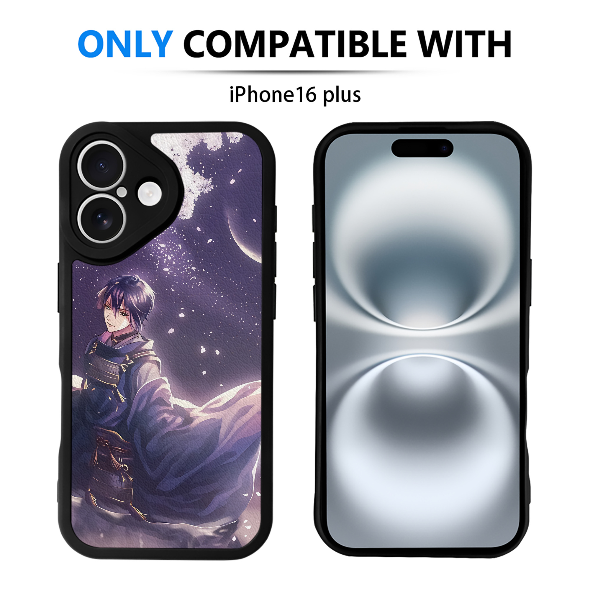 （画像用） 刀剣乱舞 Touken Ranbu 【iPhone 16シリーズ対応】シリコンスマホケース（レザー調） 材質：シリコン